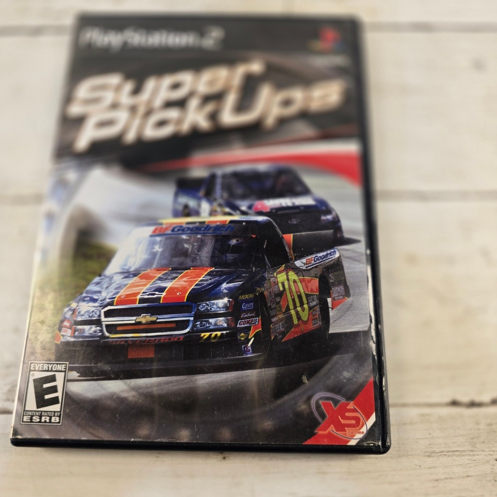 Super PickUps Sony PlayStation 2 PS2 Racing Game XS Games SLUS-21450 CIB